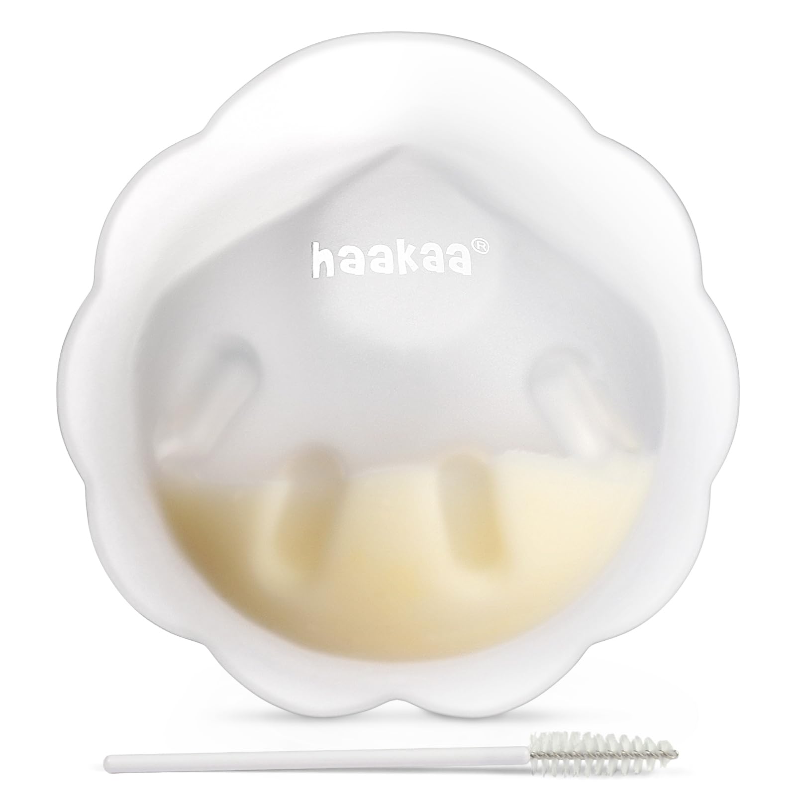 haakaa Petal Soft Silicone Milk Collector 30ml (1oz) - Discreet Leak-Protection | Save Every Drop