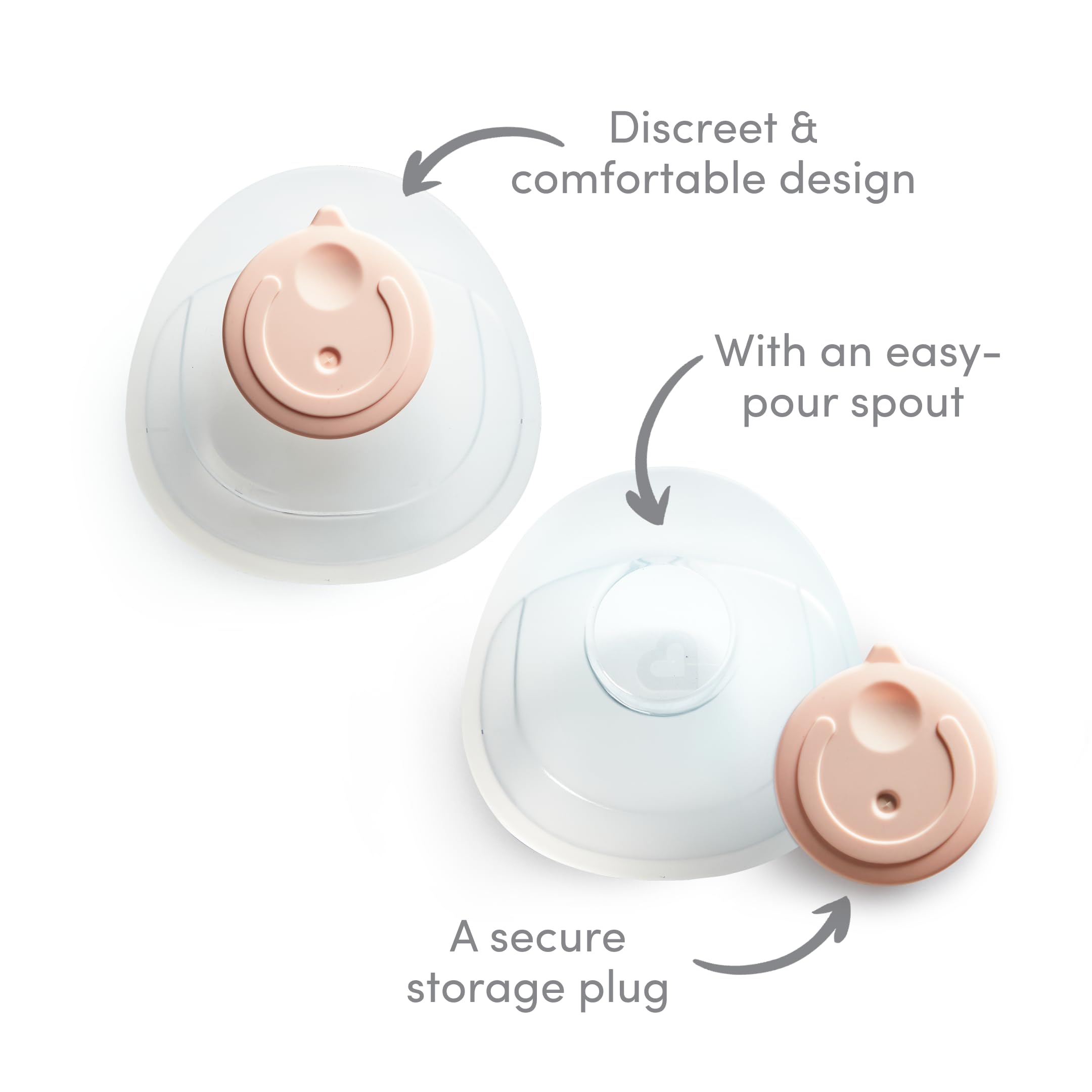 Munchkin Breast Milk Collector Cups (2 Pack) | Discreetly Capture Every Drop - Image 6