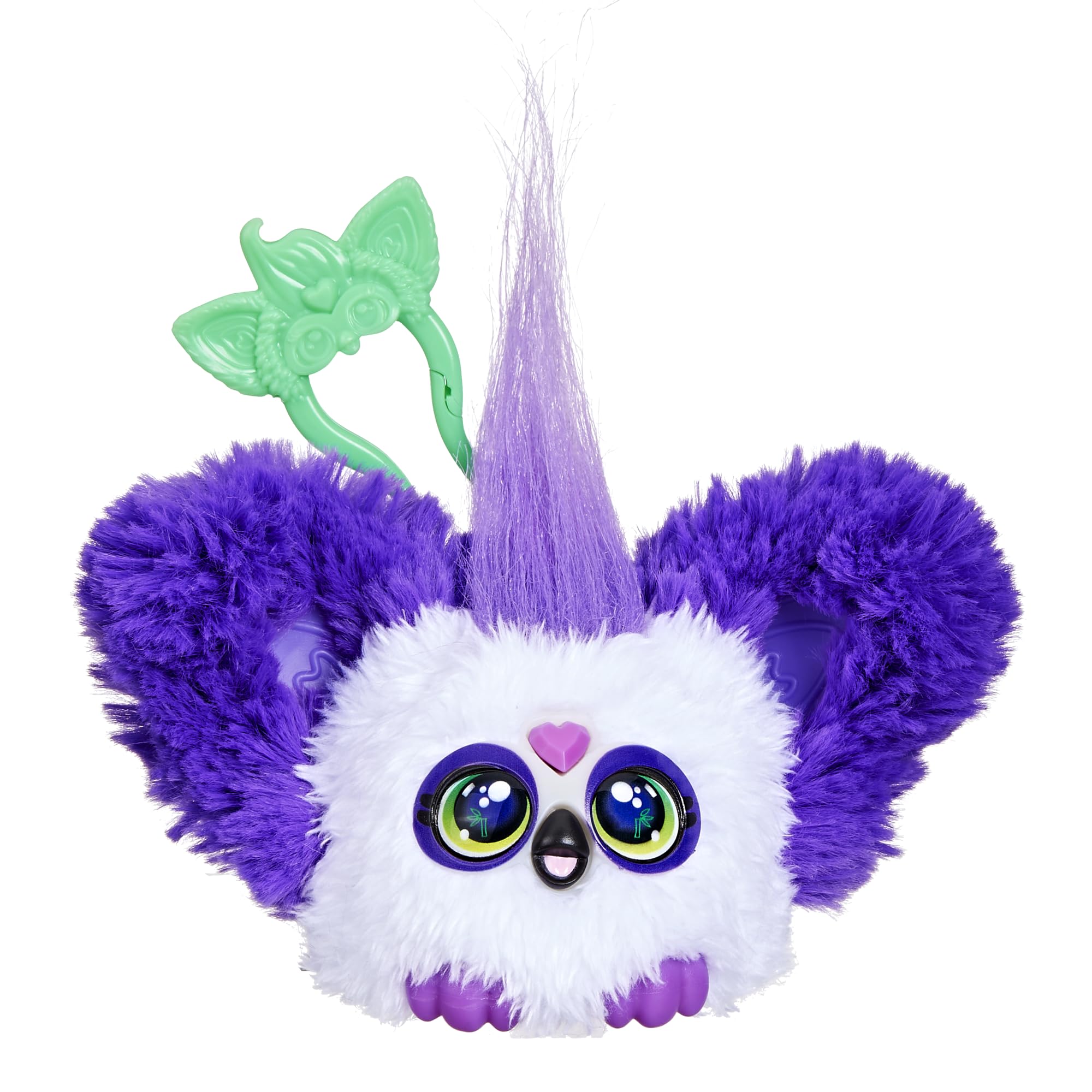 Furby Furblets Bam-Boo Mini Friend Electronic Plush Toy | Authentic USA Import for Kids, Speaks Furbish & Music
