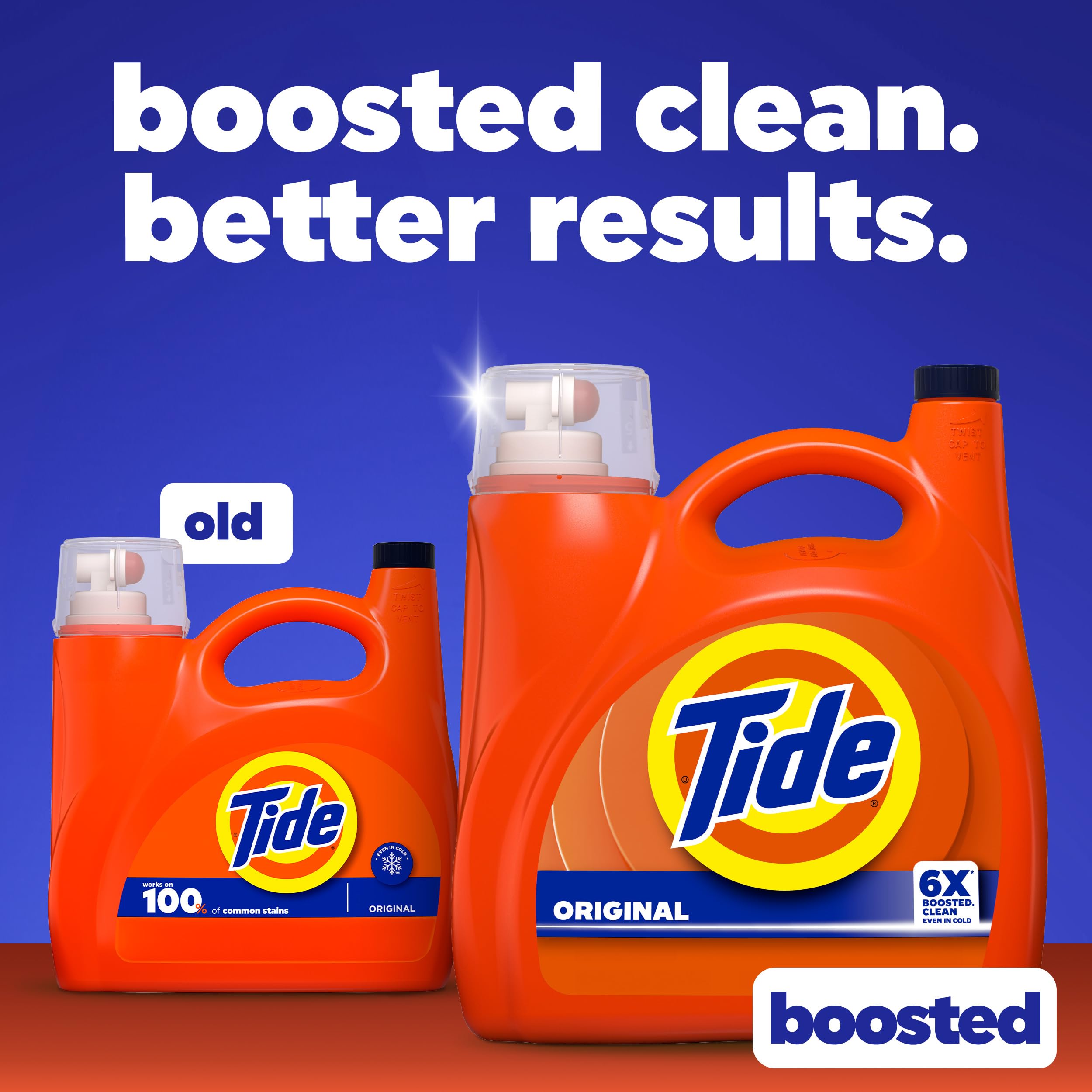 Tide Original Scent Liquid Laundry Detergent 3.7L (100 Loads) | Boosted Clean & Long-Lasting Freshness - Image 6