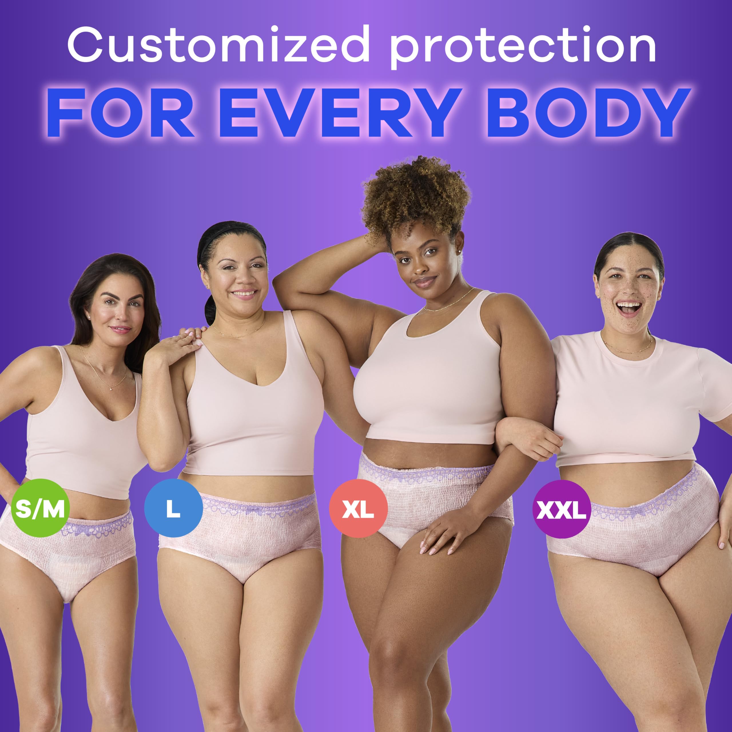 Always Discreet Incontinence Underwear Small/Medium 19ct | Max Absorbency Bladder Leak Protection for Women - Image 4