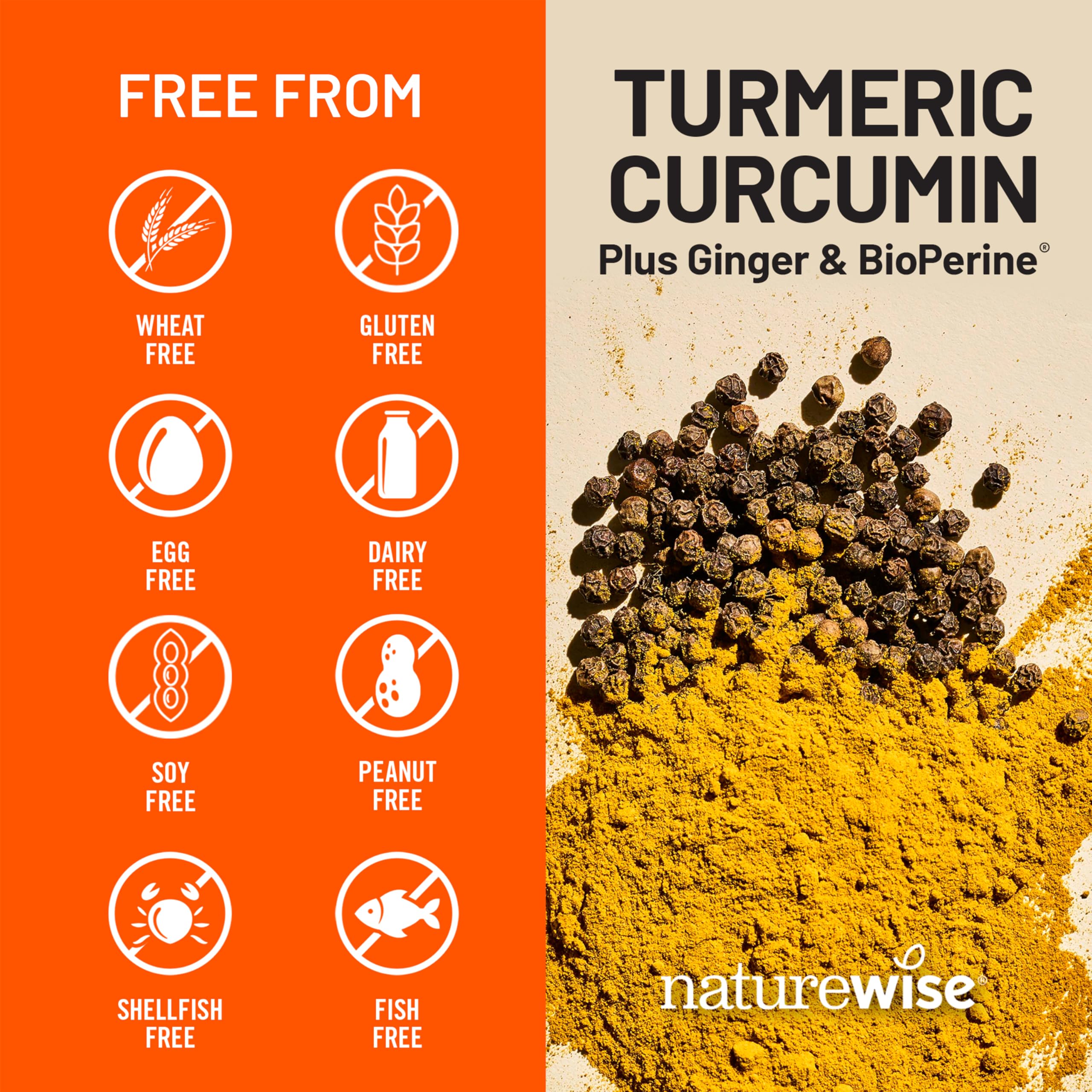 NatureWise Curcumin Turmeric 2250mg (360 Count) | Advanced Absorption for Joint & Immune Health - Image 5