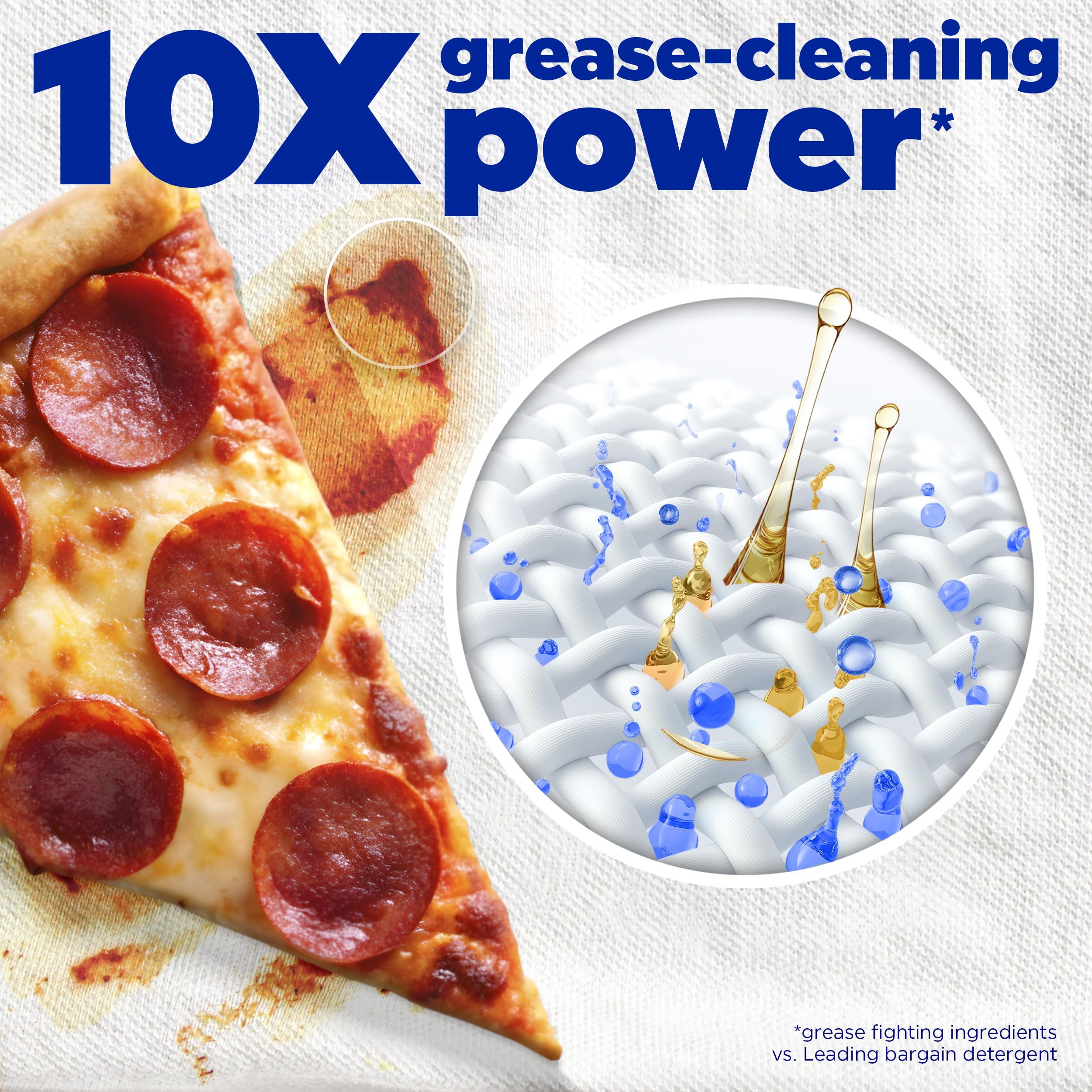 Tide Original Scent Liquid Laundry Detergent 3.7L (100 Loads) | Boosted Clean & Long-Lasting Freshness - Image 4