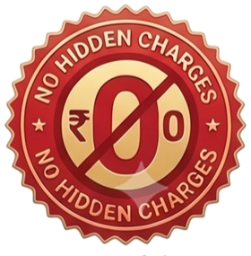 No Hidden Charges