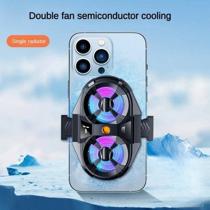 Game Master Dual Fan Phone Cooler - Keep Your Phone Cool