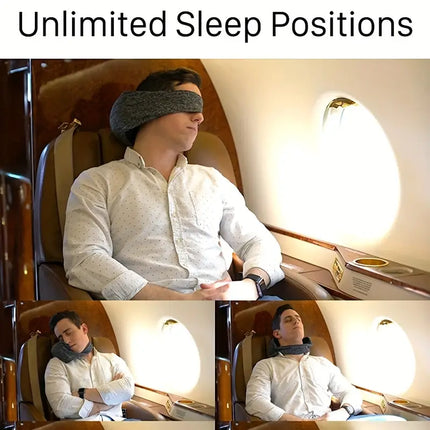 Travel Pillow and Eye Mask Combo