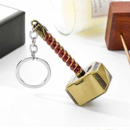 Maxbell Avengers Thor's Hammer Keychain - Unleash Your Inner Superhero with This Iconic Accessory