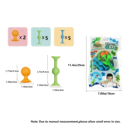 building block toy-Suction Cup Toy