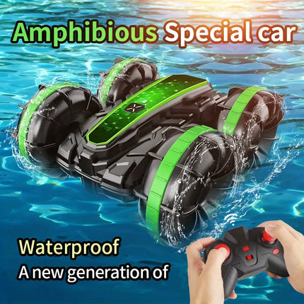 radio control car off road::Amphibious RC Car::Remote Control Waterproof Car
