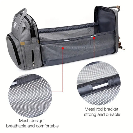 Maxbell Diaper Bag Backpack: Versatile Nappy Baby Bags, Travel Mommy Bag & Nursing Handbag