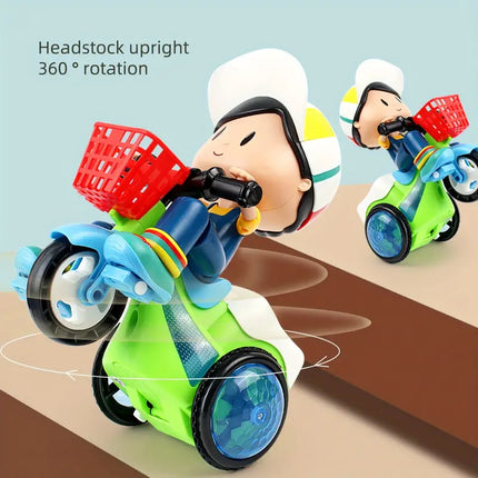 Maxbell Dancing Toy: Electric Stunt Tricycle | Musical, Interactive | Perfect Kids' Gift