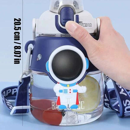 Dimensions of Astronaut Water Bottle For School Kids- water bottle for schools Kids