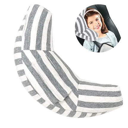 Maxbell Car Seat Travel Pillow  Comfortable Neck Support Cushion Perfect for Kids' Car Seat Belts