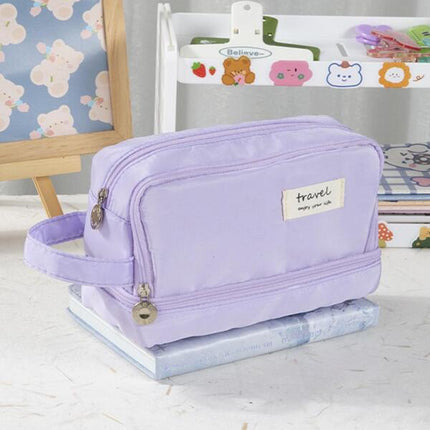 Large Capacity Pencil Case Pouch - Cute Pouch with zipper