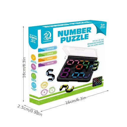 Maxbell Puzzle Number Maze Toy Educational Math Combination Game