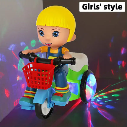 Maxbell Dancing Toy: Electric Stunt Tricycle | Musical, Interactive | Perfect Kids' Gift