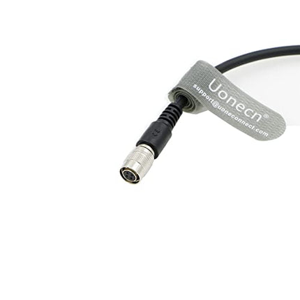 Uonecn Hirose 4 pin Male to 4 pin Female Power Cable for Microscope Harness and Camera