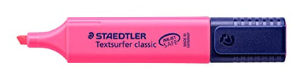 STAEDTLER 364-23 Textsurfer Classic Highlighter - Pink (Box of 10)