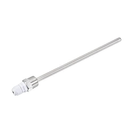 uxcell 8mm Dia G1/2 Thermowell Weldless Stainless Steel 201 200mm Length for Beer Fermenter