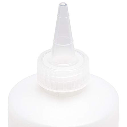 Diane Applicator Bottle for Hair Styling and Coloring – Large - 10”, 16oz Capacity – Clear – D855