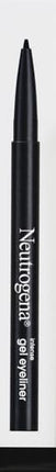 Neutrogena Intense Gel Eyeliner with Antioxidant Vitamin E, Smudge- & Water-Resistant Eyeliner Makeup for Precision Application, Jet Black, 0.004 oz