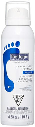 FOOTLOGIX Cracked Heel Formula, White 4.23 Ounce