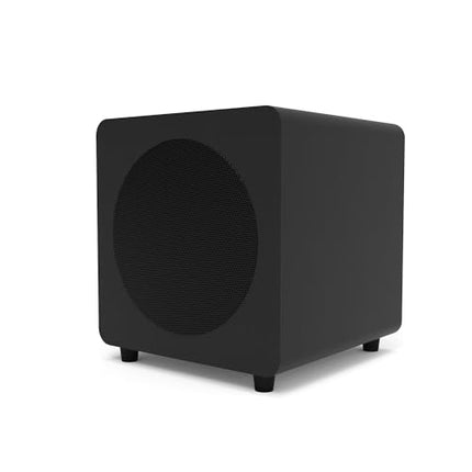 Buy Kanto SUB8VMB Sealed Powered Subwoofer | 300W Peak Power | 8" Woofer | Matte Black in India.