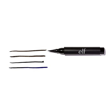 e.l.f. Cosmetics Studio Intense Ink Eyeliner in Blackest Black, 2.5 Gram,pencil