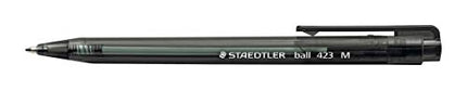 Buy STAEDTLER 423 35M-9 Retractable Rainbow Ballpoint Pen, Medium, Black in India India