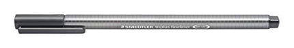 STAEDTLER Triplus Fineline 334 – Superfine Tip 0.3 mm Gray