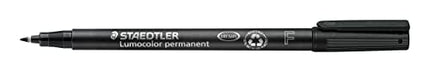 Buy Staedtler Lumocolor Universal Pen, Fine, Felt Tip, Permanent Marker, Box of 6 Assorted Color Pens, 0.6mm 318 WP6 in India India