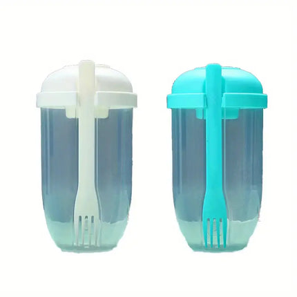 2pcs Portable Salad Cup - Ultimate Freshness On The Go