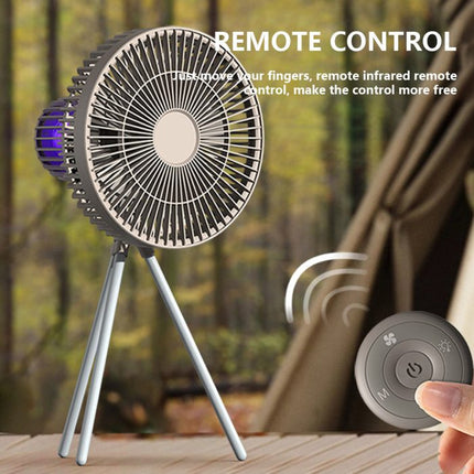 portable fan with led light
