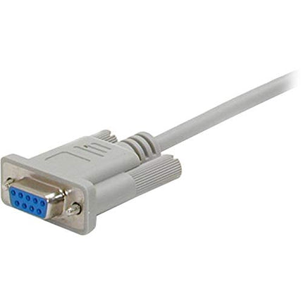 StarTech.com 10 ft Cross Wired DB9 to DB25 Serial Null Modem Cable - F/M - Null Modem Cable - DB-9 (F) to DB-25 (M) - 10 ft (SCNM925FM)