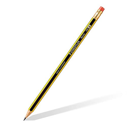 Buy Staedtler Noris 122-HB Pencils Rubber-Tipped HB (2) Degree - Box of 12 in India India