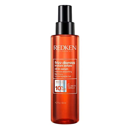 Buy Redken Frizz Dismiss Instant Deflate Oil-In-Serum for Frizzy Hair | Enhances Smoothness & Shine | in India.