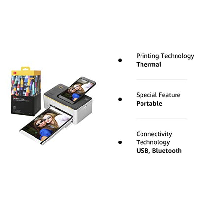 Buy Kodak Dock Premium 4x6” Portable Instant Photo Printer 2022 Edition in India