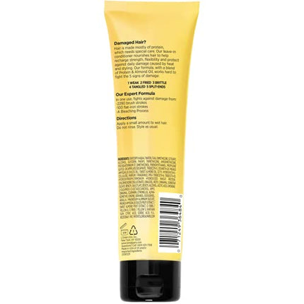 L'Oreal Paris Elvive Total Repair 5 Protein Recharge Leave In Conditioner Treatment and Heat Protectant, 5.1 Ounce