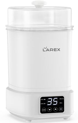 Buy Larex Bottle Sterilizer and Dryer in India: Compact Electric Steam Baby Bottle Sterilizer for Baby Bottles, Pacifiers