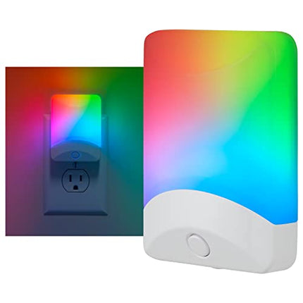 buy GE Color-Changing LED Night Light, Plug Into Wall, Dusk to Dawn Sensor, Ambient Lighting, for Bedroom in India