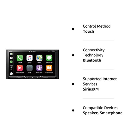 buy Pioneer MVH-AV251BT Digital Multimedia Video Receiver with 7" Hires Touch Panel Display, Apple CarPlay, Android AUT, Built-in Bluetooth, and SiriusXM-Ready in India.