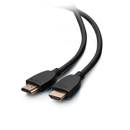 C2G Legrand Ethernet Cable, 4k High Speed HDMI Cable, Black in Wall HDMI Cable, 60 hz HDMI Cable, 6 Foot HDMI Cable, 1 Count, C2G 56783