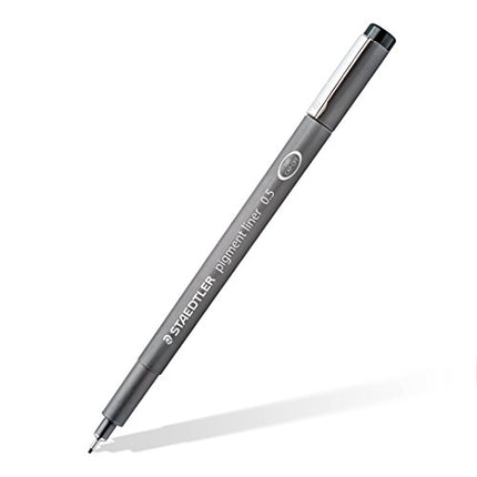 Buy STAEDTLER â€Ž308 WP4 Pigment Liner Pens with Assorted Line Width - Black (Set of 4) in India India