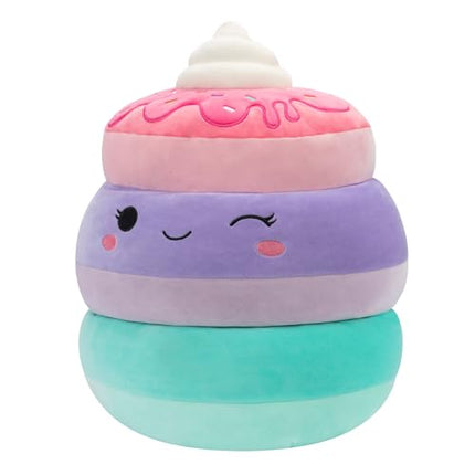 Squishmallows Original 14-Inch Peony Unicorn Pancakes with Whipped Cream - Official Jazwares Large Plush