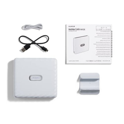 Buy Fujifilm Instax Link Wide Printer - Ash White in India