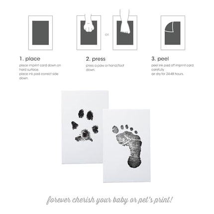 Buy Pearhead Clean-Touch Ink Pad 4-Pack for Baby Handprint or Footprint in India