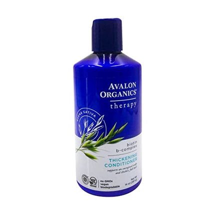 Avalon Organics Therapy Thickening Conditioner, Biotin B-Complex, 14 Oz