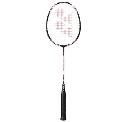 YONEX Voltric 0F Badminton Pre-Strung Racket (Black/Red)(4UG5)