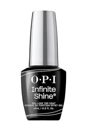 OPI Infinite Shine Long-Wear Gel-Like Top Coat, Up to 11 days of wear & Gel-Like Shine, Clear, 0.5 fl oz