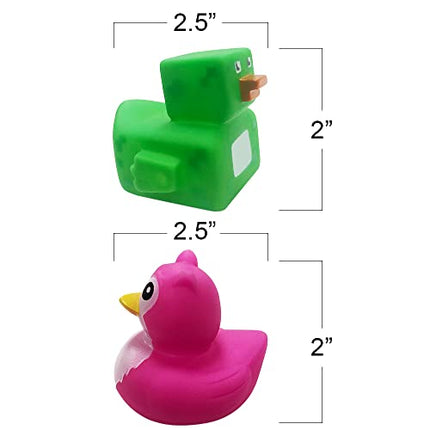 buy ArtCreativity Assorted Rubber Duckies for Kids and Toddlers (Pack of 12) Cute Duck Bath Tub Pool Toy in India